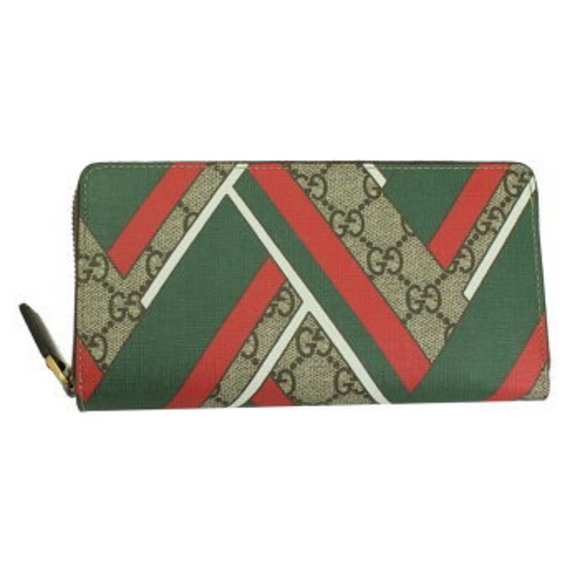 Gucci GG Chevron Wallet Supreme Zip - Picture 1 of 4